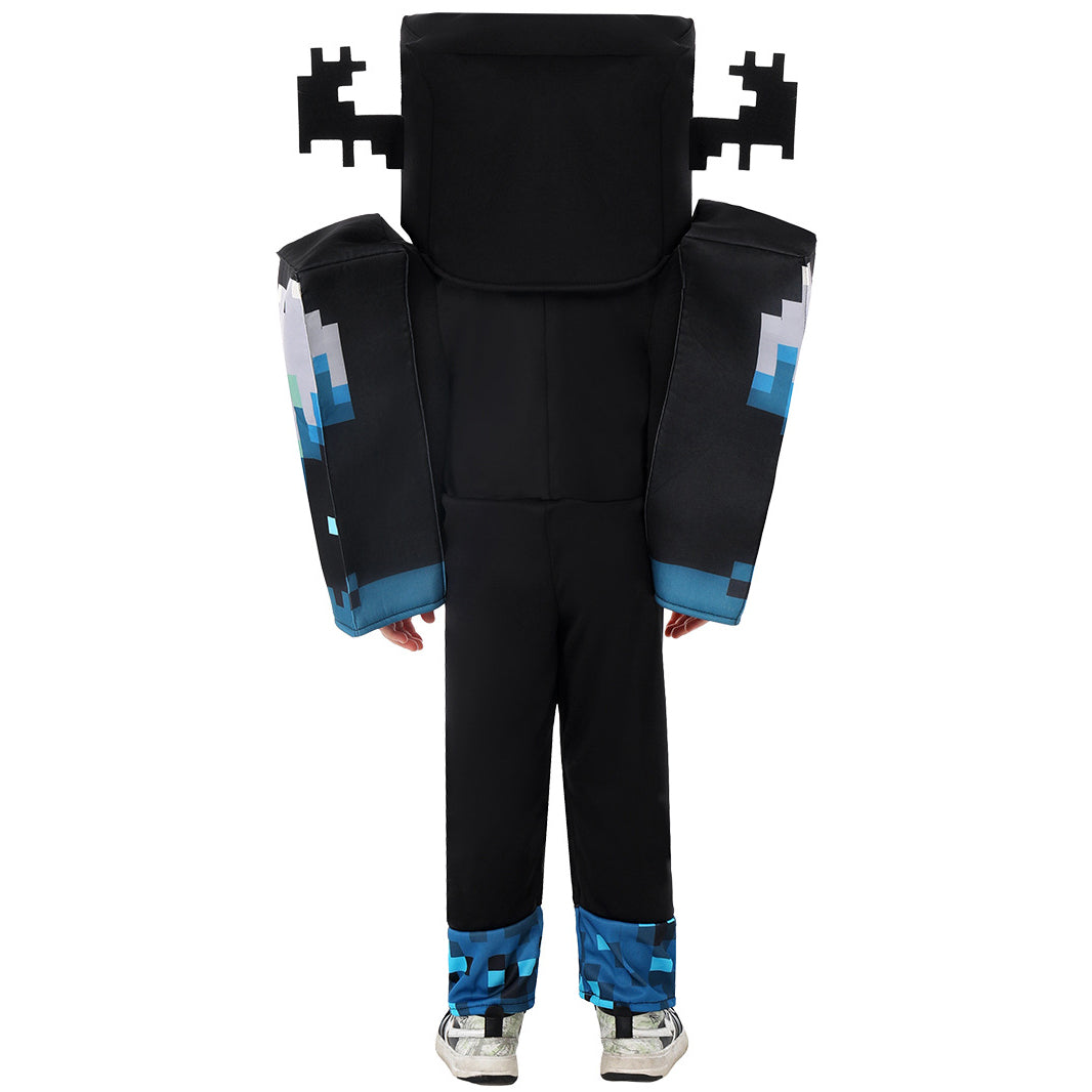 Un disfraz de película de Minecraft MC para niños para Halloween
