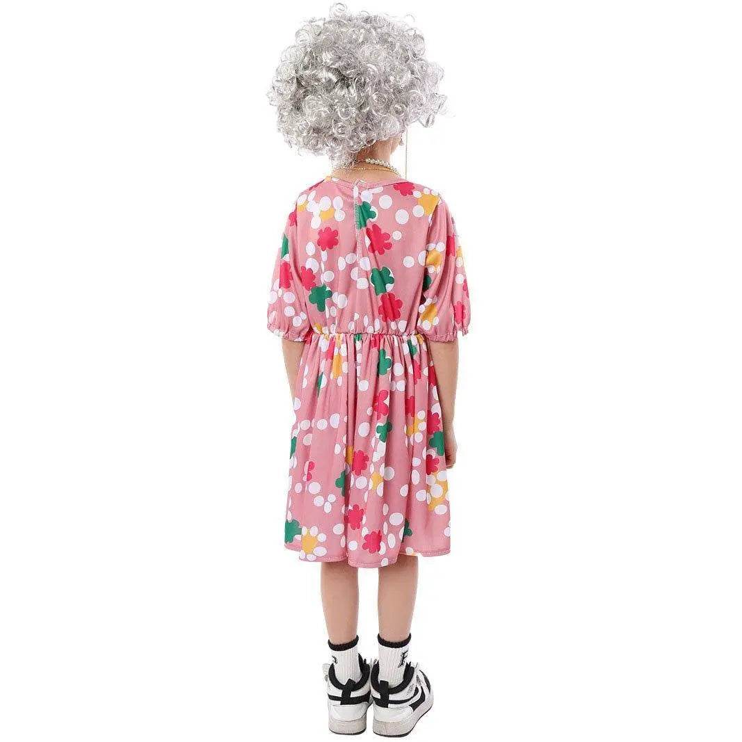 Grandma Cosplay Costume Halloween Children's Day Party Stage Performance Outfit - Ecosfun