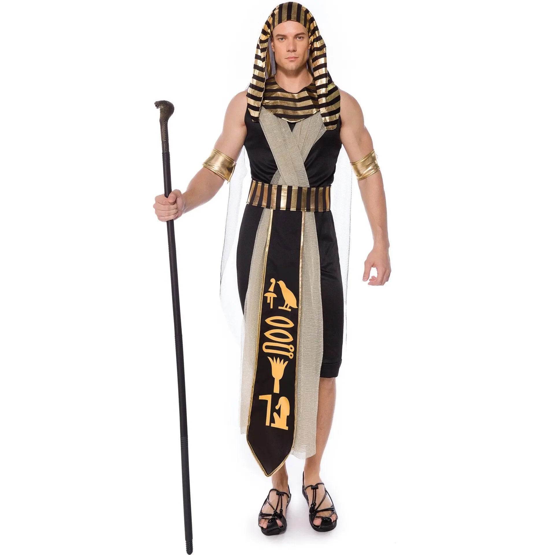 Greek Goddess Prince Couples Costume Halloween Outfits Cosplay Party Carnival - Ecosfun
