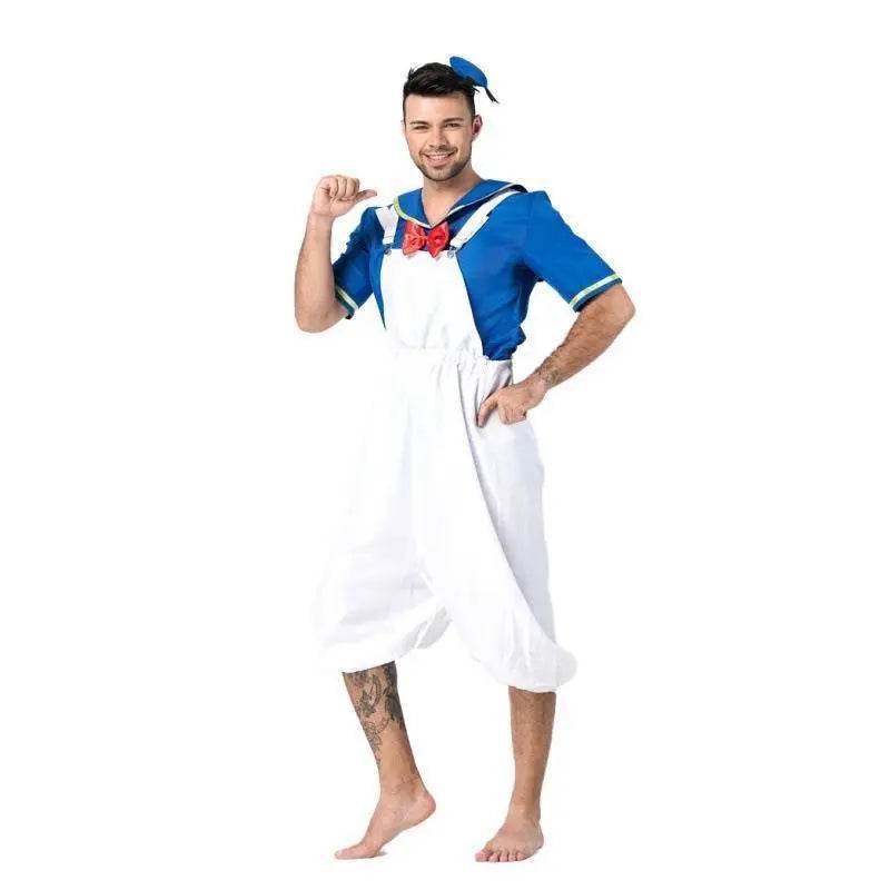 Halloween Sailor Suit Donald Duck Matching Family Cosplay Costume - Ecosfun