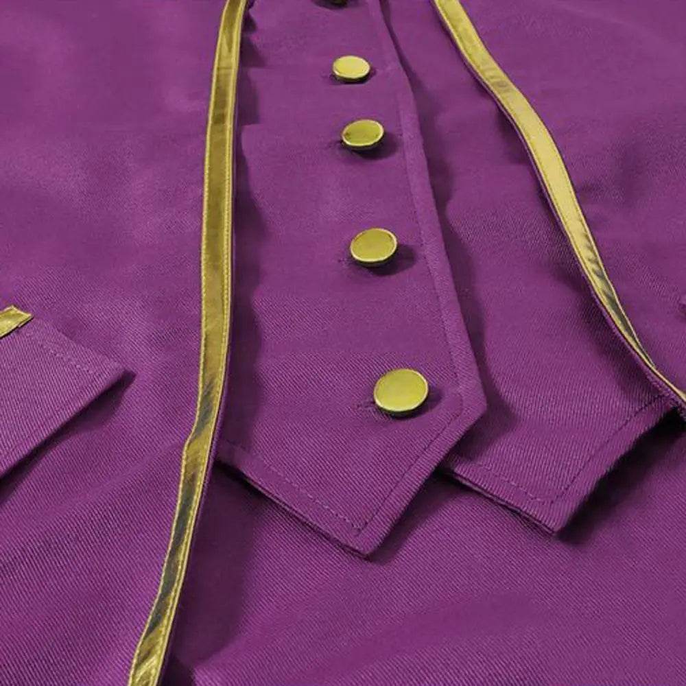 Medieval Steampunk Tailcoat Halloween Costumes Vampire Gothic Jackets Vintage Coat for Men - Pajamasbuy