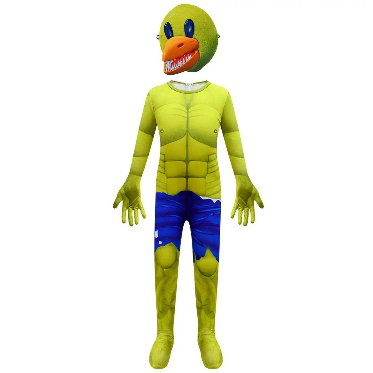 Roblox rainbow friends Cosplay Costume Yellow Monster jumpsuit For kids - Ecosfun