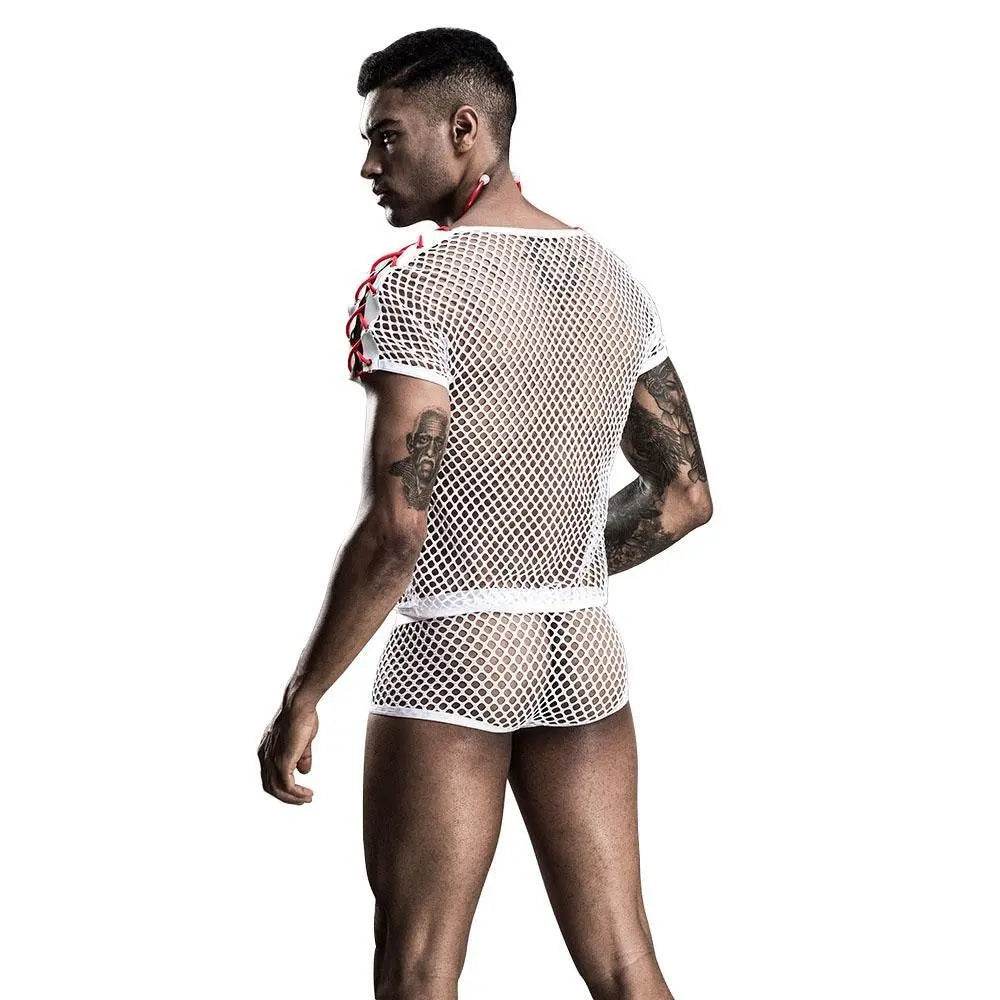 Stag do White Doctor Party Costume Nightclub Uniform - Ecosfun