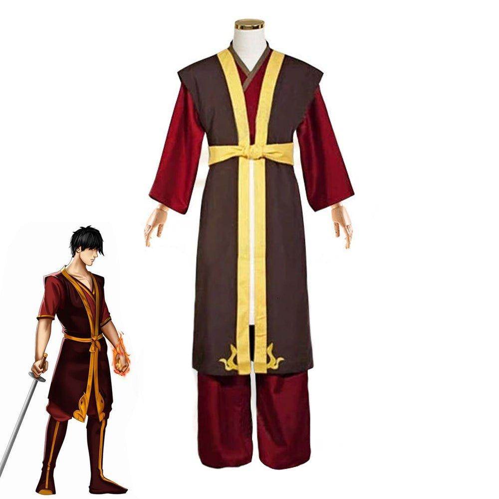 Avatar The Last Airbender Ann Zuko Prince Cosplay Costume Halloween Party Outfits Dress Up for Men - Ecosfun