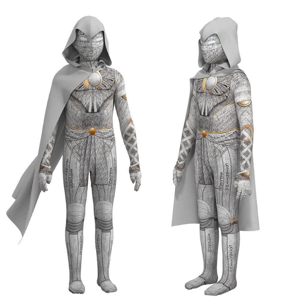 Moon Knight Drax Cosplay Costume Halloween Jumpsuit Outfit Suit Dress Up For Kids - Ecosfun