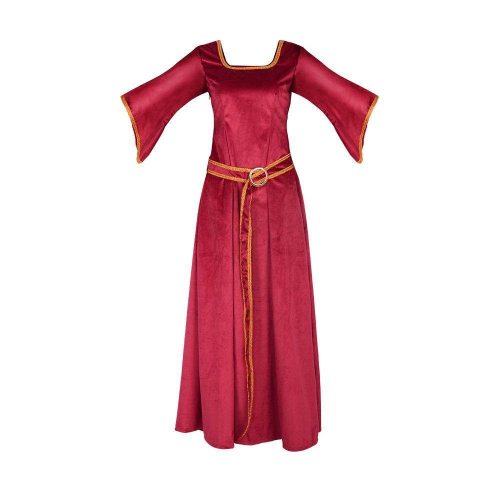 Mother Gothel Costume Cosplay Dress for Women From Tangled - Ecosfun