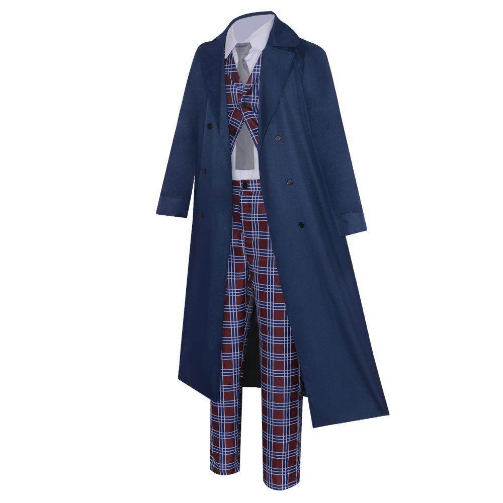Movie Doctor Who British style retro elegant men's cosplay costume - Ecosfun