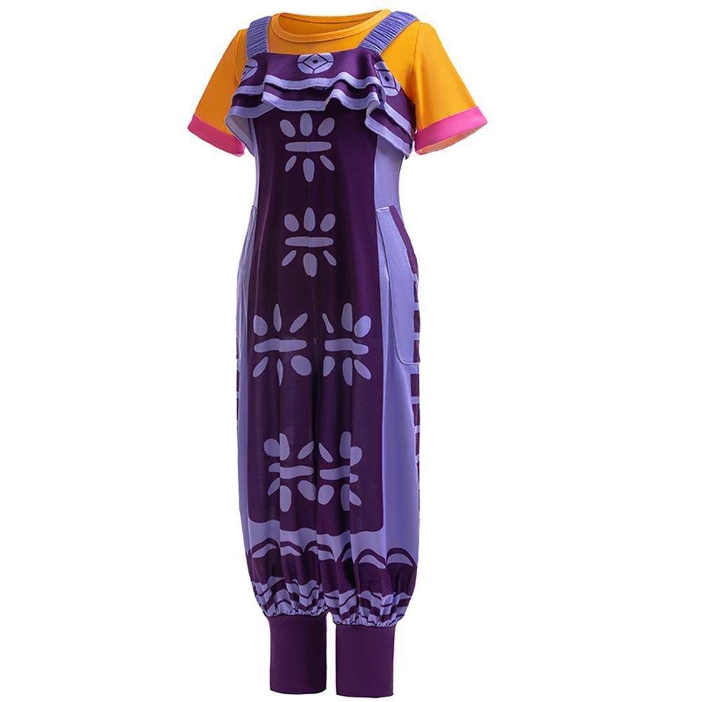 Movie iwaju Princess Cosplay Costumes Halloween Fancy Jumpsuit - Ecosfun