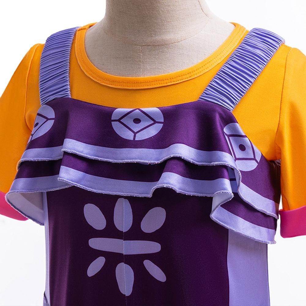 Movie iwaju Princess Cosplay Costumes Halloween Fancy Jumpsuit - Ecosfun