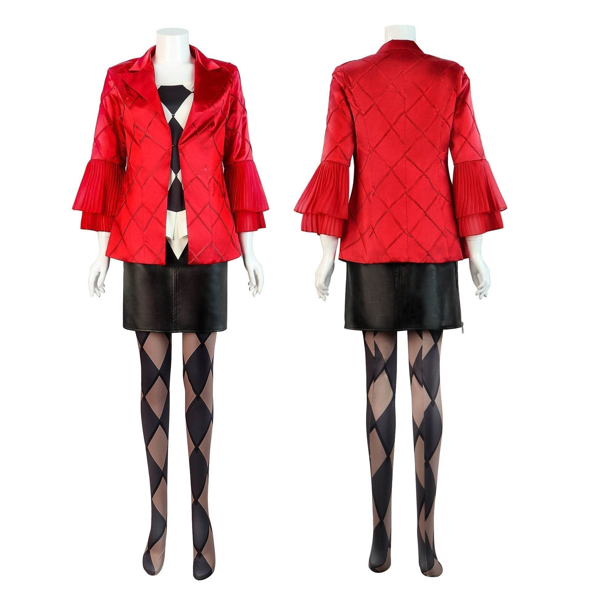 BuyMovie Joker 2: Folie a Deux Lady gaga Harley Quinn Cosplay Costume Now Cheaper With 3 - 5 Days Ship - PajamasBuy