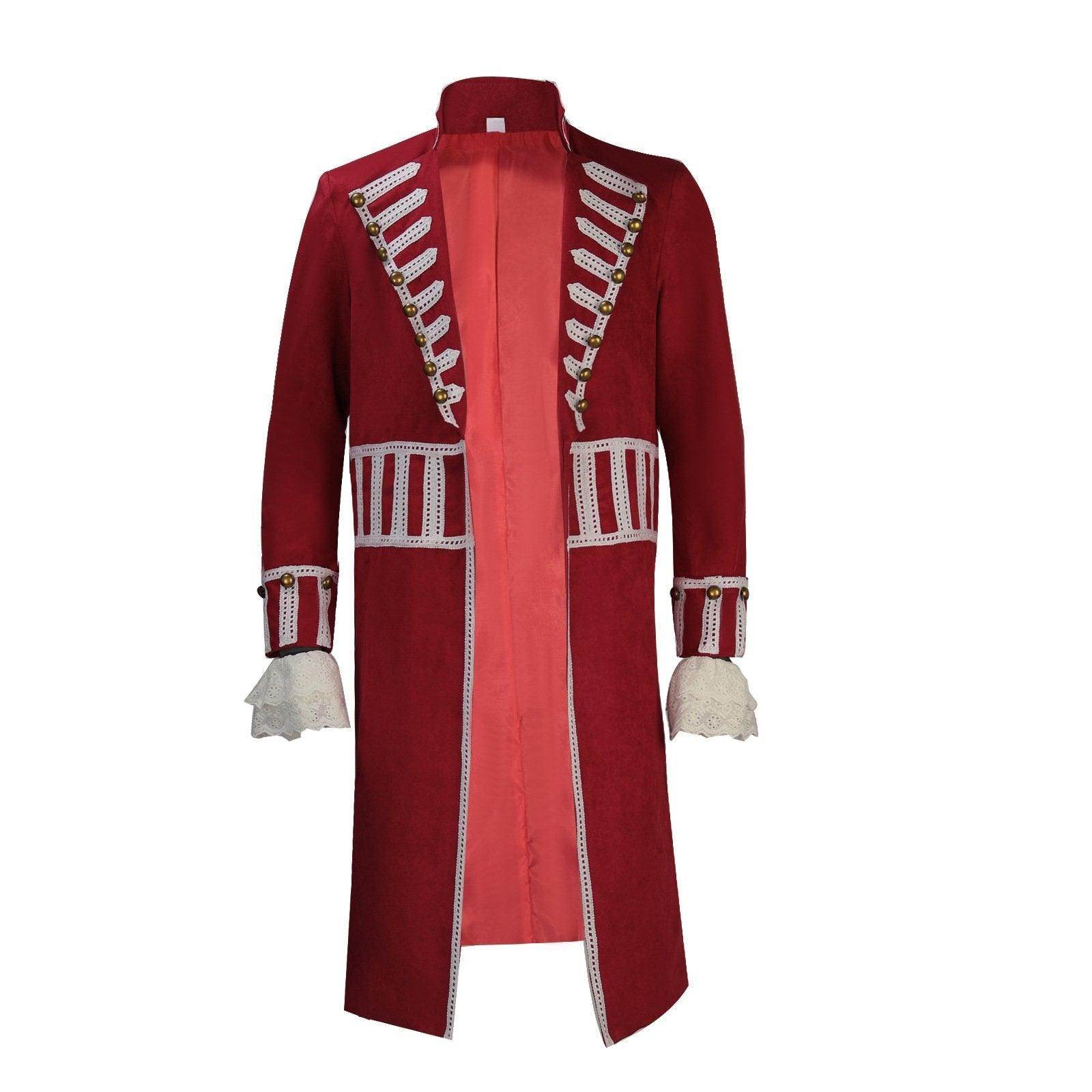 Peter Pan Pirate Captain Cosplay Costume Medieval King Outfit - Ecosfun