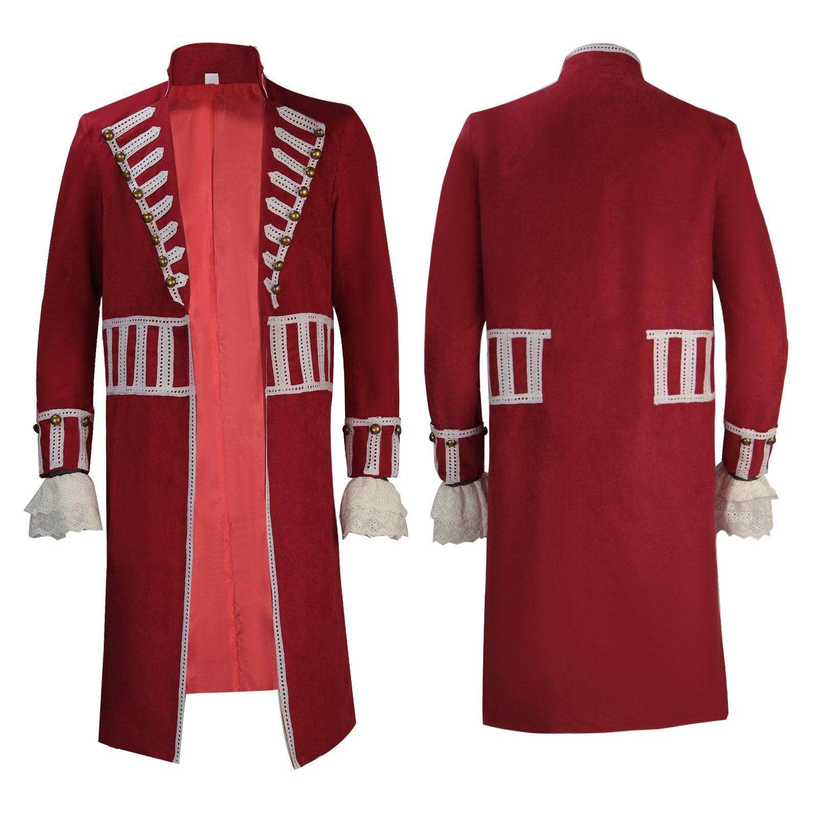 Peter Pan Pirate Captain Cosplay Costume Medieval King Outfit - Ecosfun