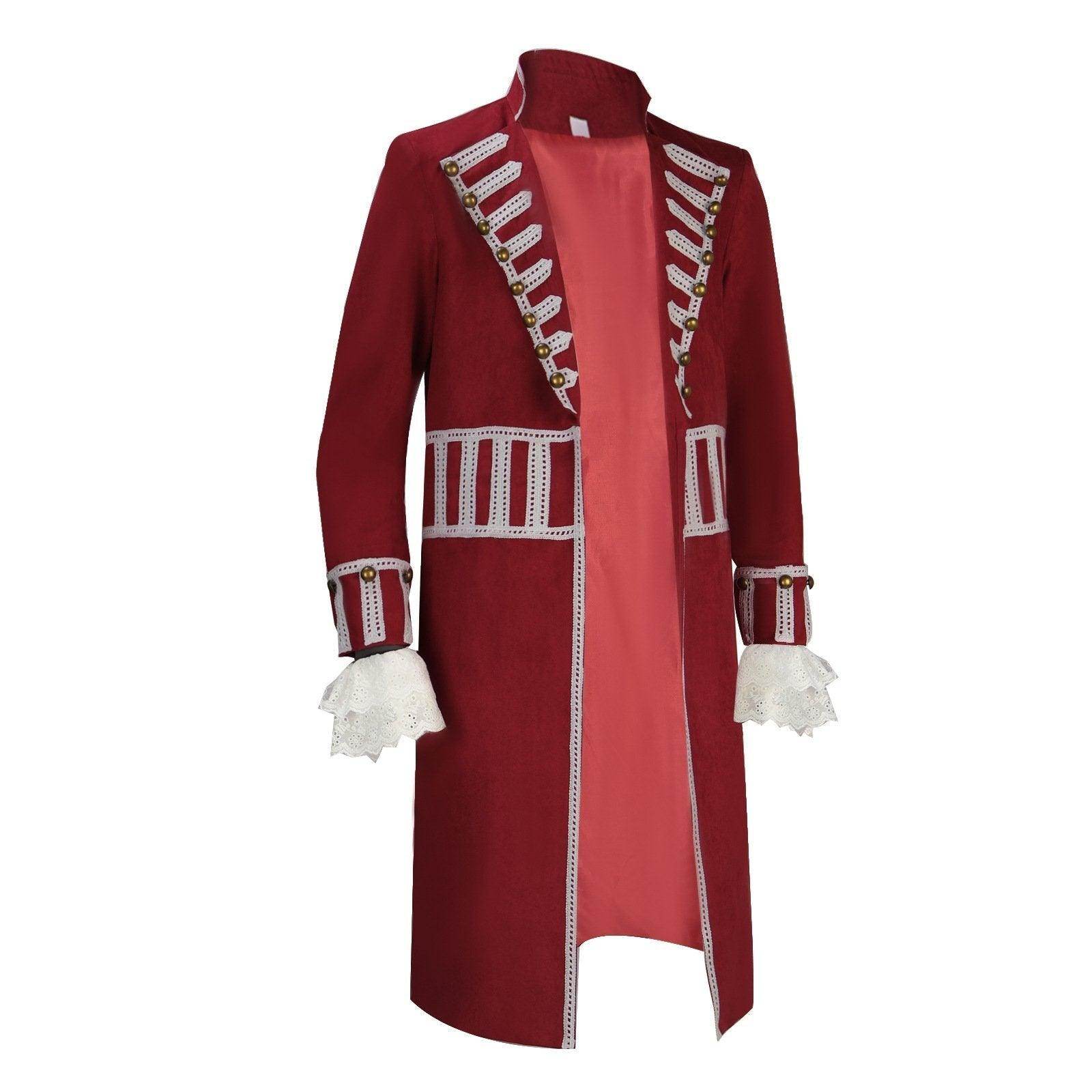 Peter Pan Pirate Captain Cosplay Costume Medieval King Outfit - Ecosfun