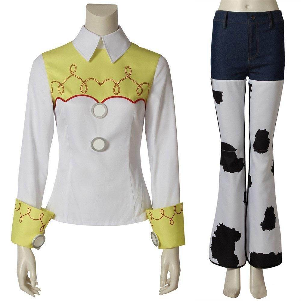 Toy Story 4 Jessie Costume Full Set With Cap - Ecosfun