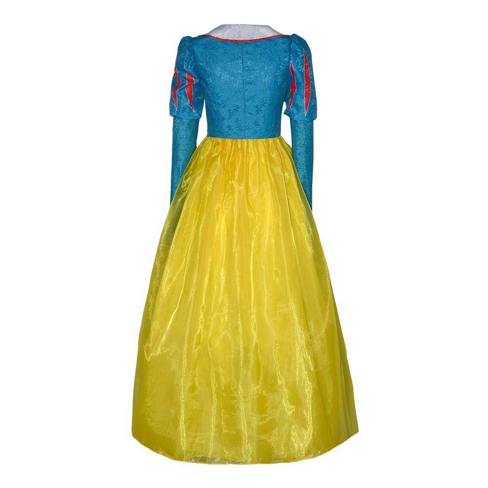 Snow White Princess Dress Cosplay Costume Carnival For Adult - Ecosfun