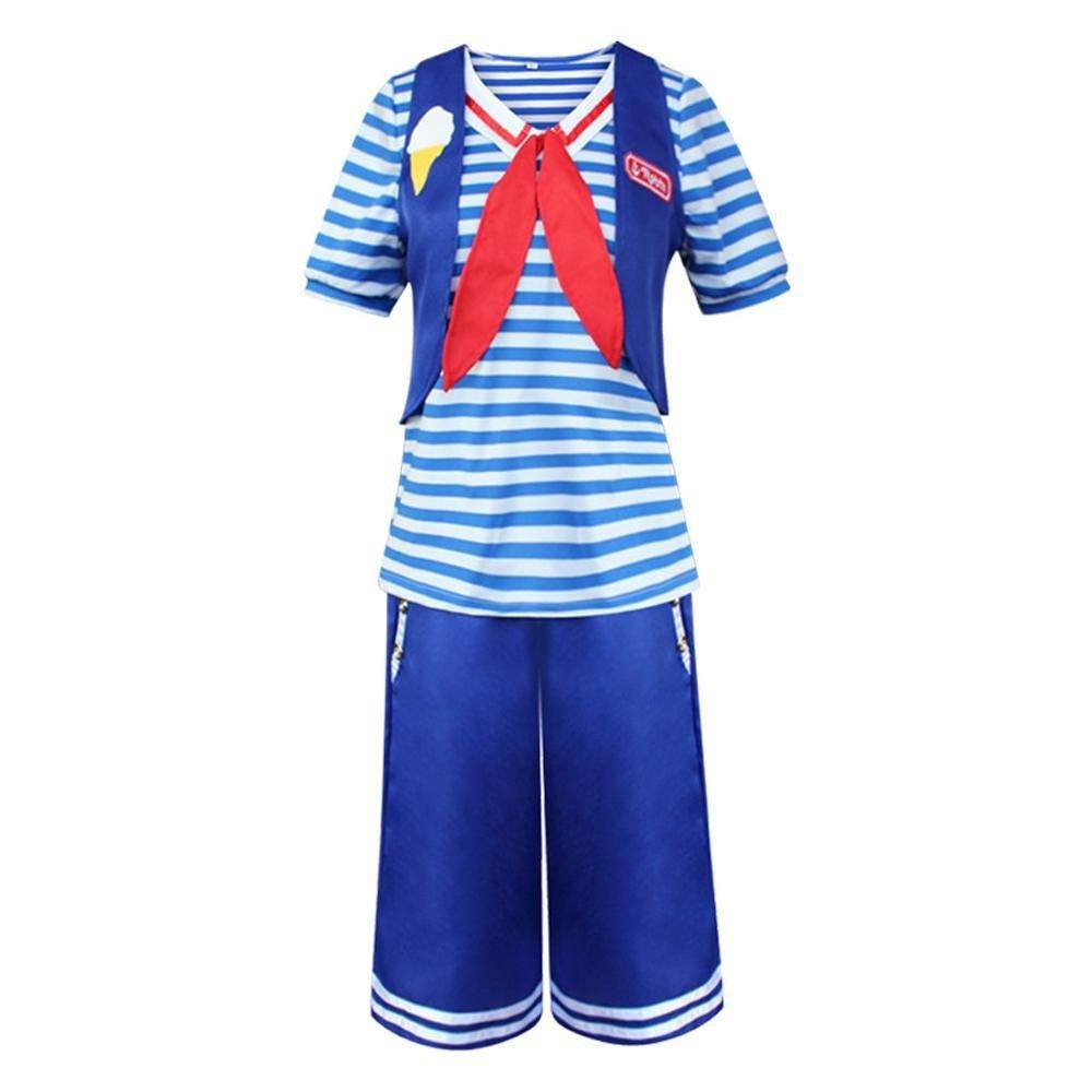 Stranger Things 4 cosplay navy costumes uniforms men and women - Ecosfun