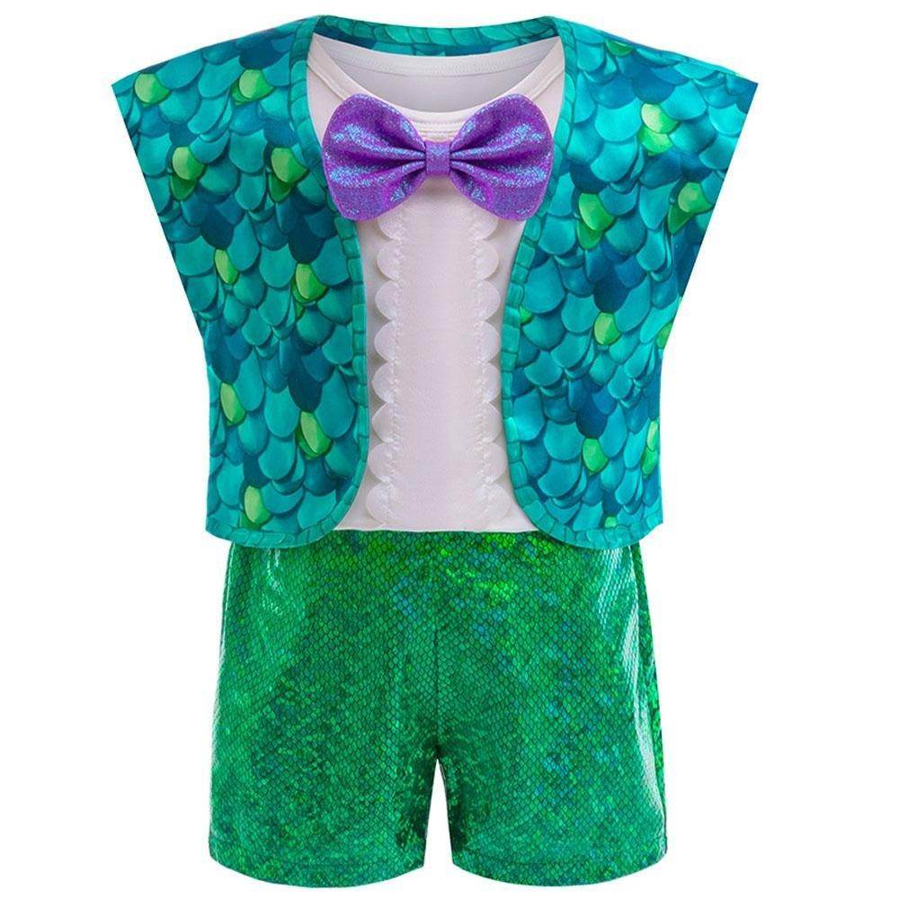 Trolls Branch Cosplay Costume Three-Piece Set For Boy - Ecosfun