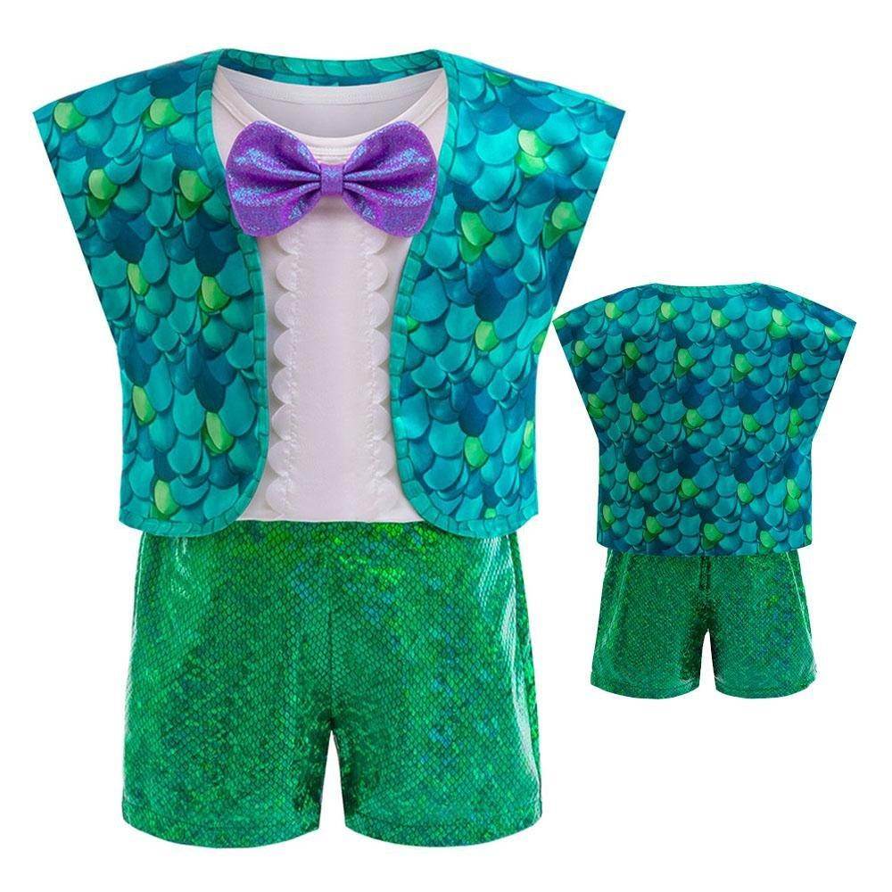Trolls Branch Cosplay Costume Three-Piece Set For Boy - Ecosfun