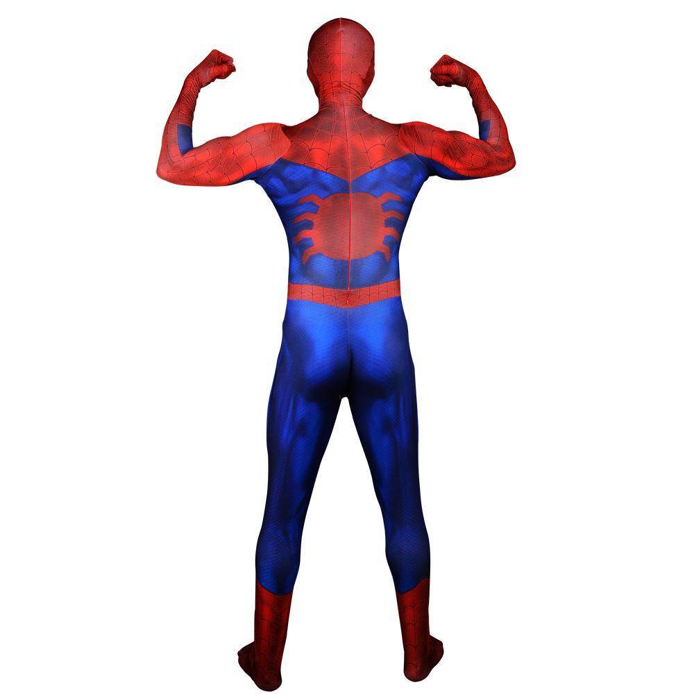 Ultimate Spider-Man Peter Parker Muscle Cosplay Costume Zentai bodysuit Adults Kids - Ecosfun