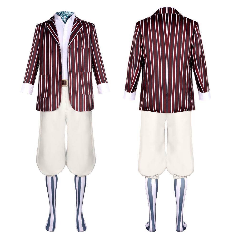 Wonka Oompa Loompa Adult Cosplay Costume Outfits Halloween Carnival Suit - Ecosfun
